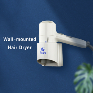 ABS-Kunststoff-Haartrockner für Hotel-Badezimmer Wandmontierter professioneller Haartrockner CXINDA RCY-100 23A